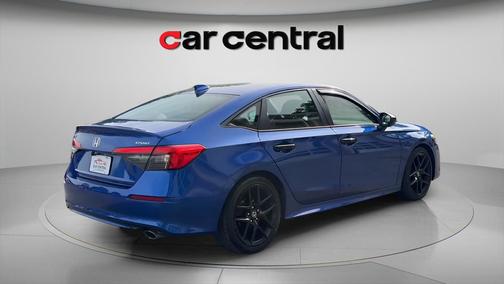 Aegean Blue Metallic 2024 Honda Civic Sport