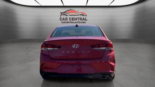 Scarlet Red 2019 Hyundai SONATA SEL