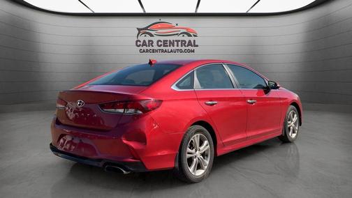 Scarlet Red 2019 Hyundai SONATA SEL