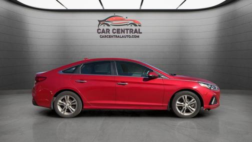 Scarlet Red 2019 Hyundai SONATA SEL