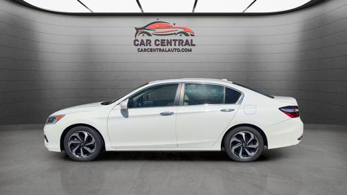 White Orchid Pearl 2017 Honda Accord EX-L