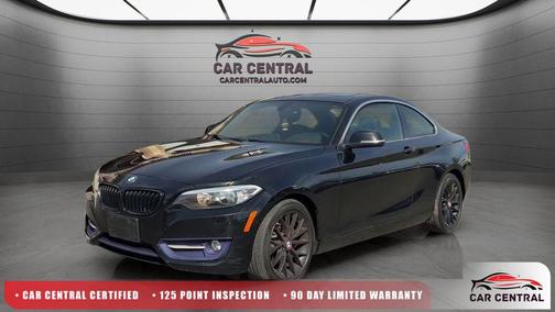 Jet Black 2016 BMW 228 xDrive