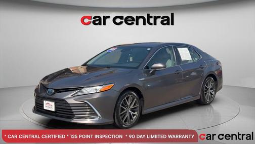 Predawn Gray Mica 2021 Toyota Camry Hybrid XLE