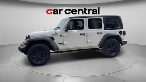 Bright White Clearcoat 2021 Jeep Wrangler Unlimited Sport Altitude