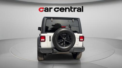 Bright White Clearcoat 2021 Jeep Wrangler Unlimited Sport Altitude