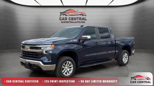 Northsky Blue Metallic 2022 Chevrolet Silverado 1500 LT