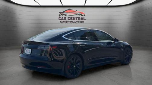 Solid Black 2020 Tesla Model 3 Performance