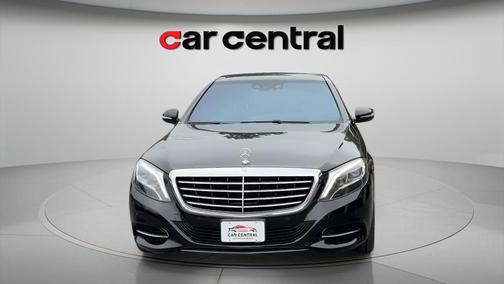 Black 2015 Mercedes-Benz S-Class 4MATIC