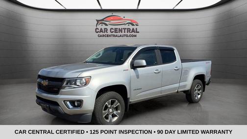 Silver Ice Metallic 2017 Chevrolet Colorado Z71