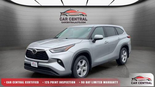 Celestial Silver Metallic 2023 Toyota Highlander LE