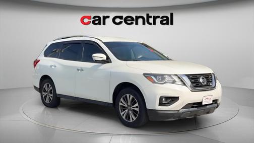 Glacier White 2017 Nissan Pathfinder SL