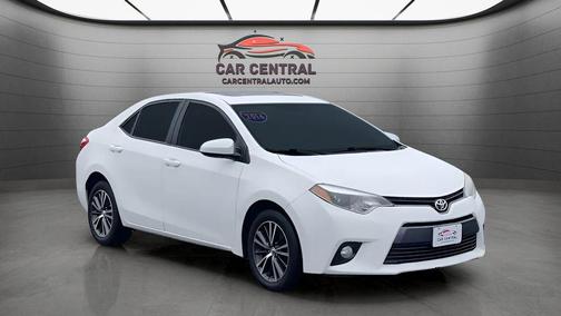 Super White 2016 Toyota Corolla LE Plus