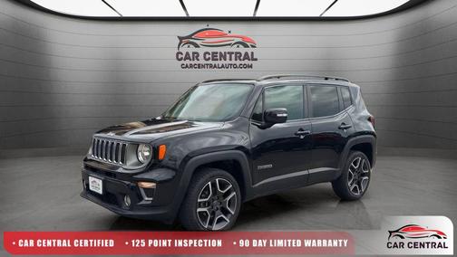 Black Clearcoat 2021 Jeep Renegade Limited