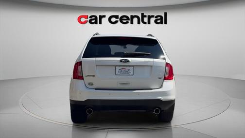 White Platinum Clearcoat Metallic 2014 Ford Edge SEL