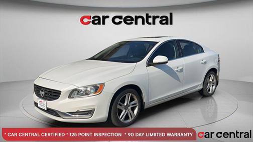 Crystal White Pearl 2015 Volvo S60 T5 Premier