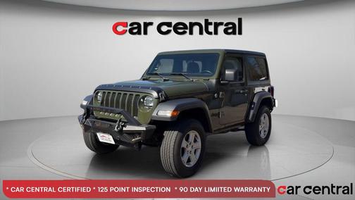Sarge Green Clearcoat 2021 Jeep Wrangler Sport S