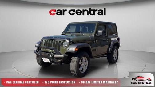 Sarge Green Clearcoat 2021 Jeep Wrangler Sport S