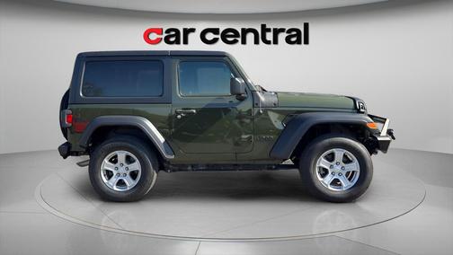 Sarge Green Clearcoat 2021 Jeep Wrangler Sport S