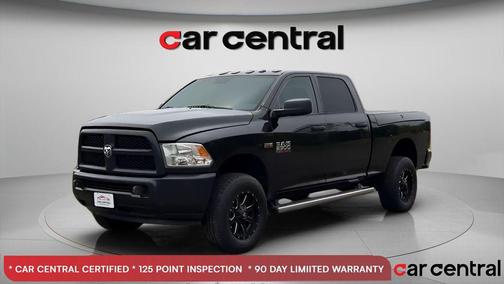 Brilliant Black Crystal Pearlcoat 2018 RAM 2500 Tradesman Crew Cab 4x4 6'4' Box