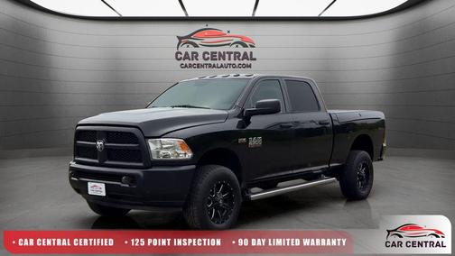 Brilliant Black Crystal Pearlcoat 2018 RAM 2500 Tradesman Crew Cab 4x4 6'4' Box