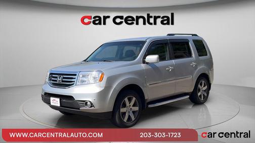 Alabaster Silver Metallic 2012 Honda Pilot Touring
