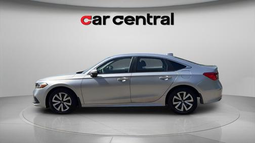 Lunar Silver Metallic 2024 Honda Civic LX