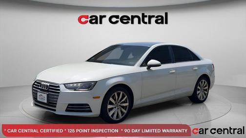 Glacier White 2017 Audi A4 2.0T Premium