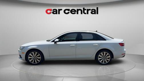 Glacier White 2017 Audi A4 2.0T Premium