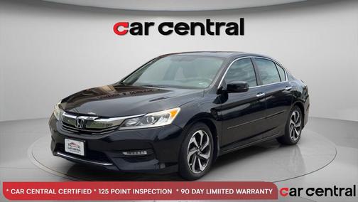 Crystal Black Pearl 2016 Honda Accord EX-L