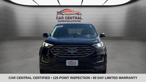 Black Metallic 2022 Ford Edge Titanium
