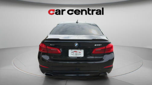 Black Sapphire Metallic 2017 BMW 540 i xDrive