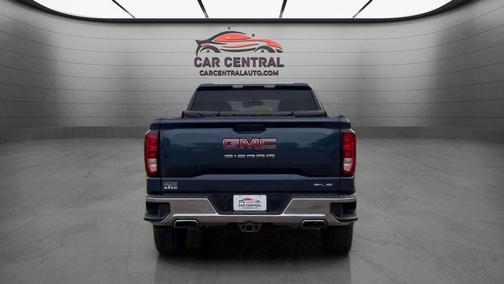 Pacific Blue Metallic 2019 GMC Sierra 1500 SLE