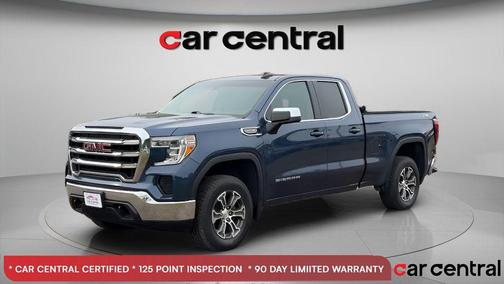 Pacific Blue Metallic 2019 GMC Sierra 1500 SLE