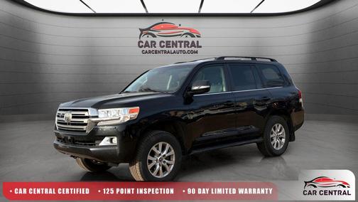 Midnight Black Metallic 2016 Toyota Land Cruiser Base