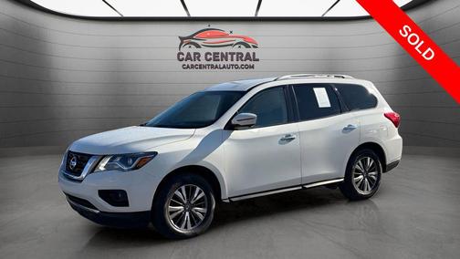 Glacier White 2019 Nissan Pathfinder SL