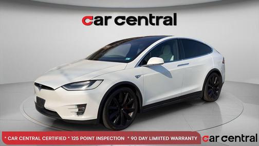 White 2016 Tesla Model X P90D