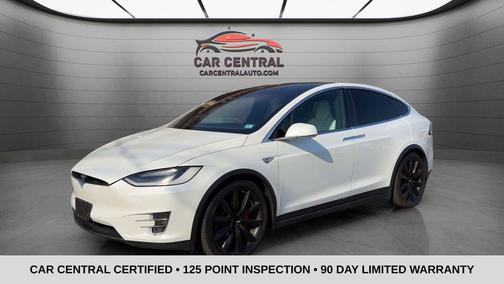 White 2016 Tesla Model X P90D