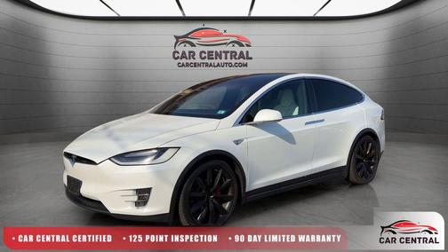 White 2016 Tesla Model X P90D