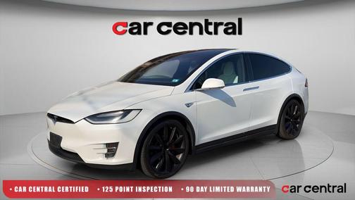 White 2016 Tesla Model X P90D