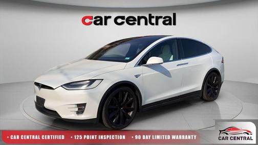 White 2016 Tesla Model X P90D