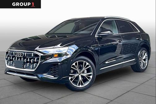 Mythos Black Metallic 2024 Audi Q8 55 Premium Plus