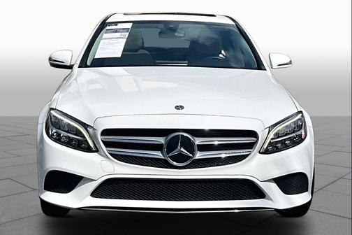 Polar White 2021 Mercedes-Benz C-Class Sedan