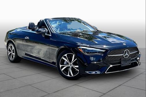 Black 2025 Mercedes-Benz CLE 300 4MATIC Cabriolet