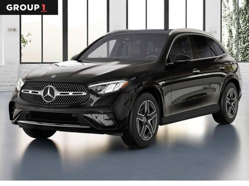 Black 2026 Mercedes-Benz GLC 300 Base