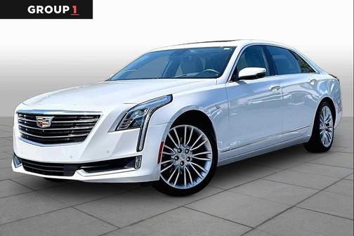Crystal White Tricoat 2018 Cadillac CT6 3.6L Luxury