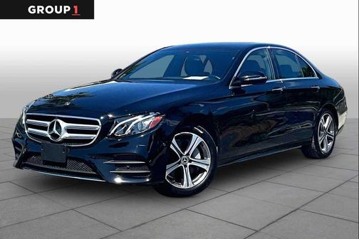 Black 2020 Mercedes-Benz E-Class 4MATIC