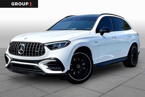 Polar White 2025 Mercedes-Benz AMG GLC 43 4MATIC