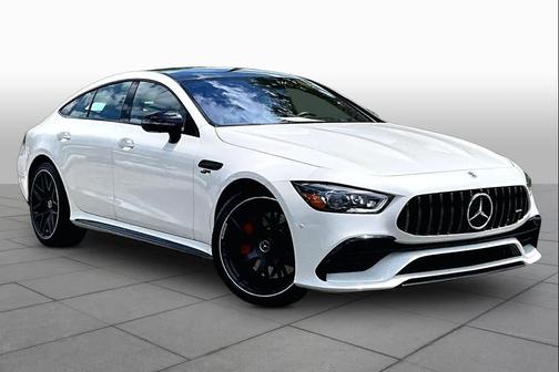 MANUFAKTUR Diamond White Metallic 2022 Mercedes-Benz AMG GT 53 4-Door