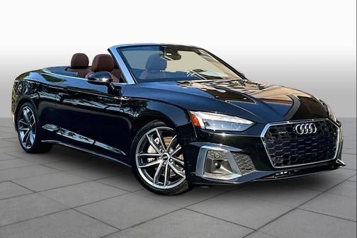 Mythos Black Metallic/Black Roof 2023 Audi A5 45 S line Premium Plus