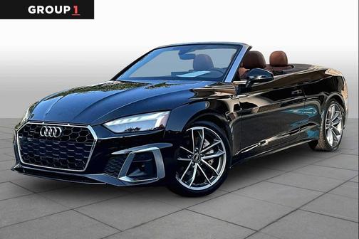 Mythos Black Metallic/Black Roof 2023 Audi A5 45 S line Premium Plus